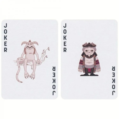 Карты "Theory11 Mandalorian V2 Stars Wars playing cards"