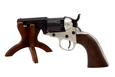 Макет. Револьвер Colt Wells Fargo ("Уэллс Фарго") (США, 1849 г.), никель