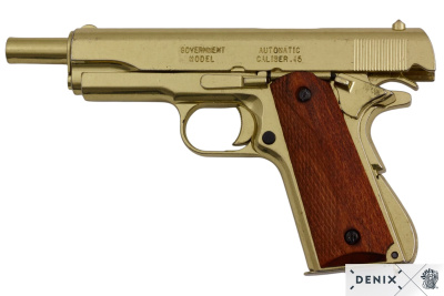 Пистолет авт. "Кольт-45" наградной, в подарочном футляре