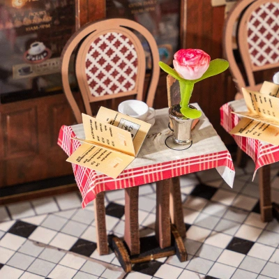 Деревянный конструктор - вставка на полку Аркадные свидания Robotime Arcade Dating Деревянный конструктор - вставка на полку Аркадные свидания Robotime Arcade Dating