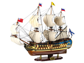 Модель Линкор Полтава 1783г., 85см