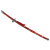 Катана, длинный японский меч "Красный Дракон"