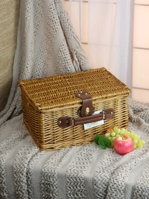 Набор для пикника с термосумкой и пледом на 4 персоны Набор для пикника с термосумкой и пледом на 4 персоны