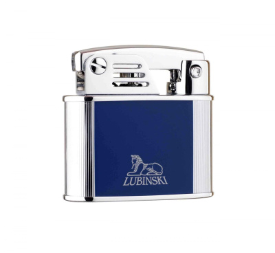 Зажигалка Lubinski Бассано, кремневая, синяя, WD570-4 Зажигалка Lubinski Бассано, кремневая, синяя, WD570-4