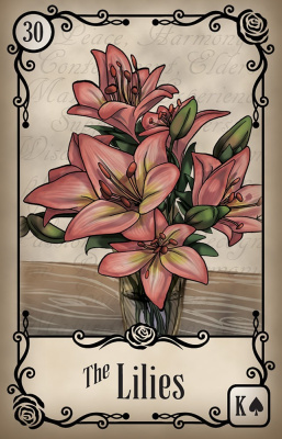 Карты Таро: "Under the Roses Lenormand"