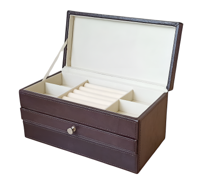 Шкатулка для украшений, коричневый, арт.AG100052 Шкатулка для украшений, коричневый, арт.AG100052