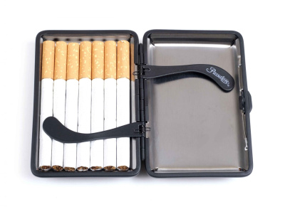 Портсигар Passatore на 14 сигарет, Карбон Портсигар Passatore на 14 сигарет, Карбон