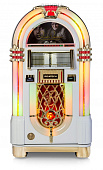 Музыкальный центр Ricatech the Amitabh Bachchan Jukebox White & Gold, Bluetooth