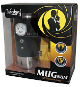 Автокружка MUGНУМ 12V/USB, черная