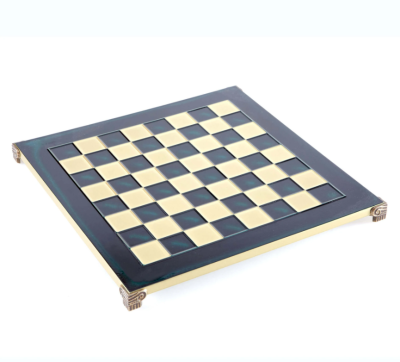 Шахматный набор "Стаунтон, турнирные" (44х44 см), доска зеленая