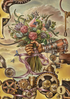 Карты Таро:"Steampunk Lenormand Oracle"
