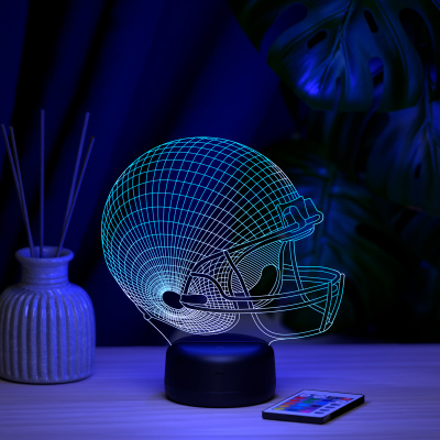 3D ночник Шлем для американского футбола