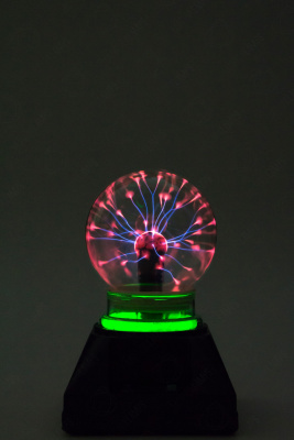 Электрический плазменный шар Тесла (D - 10см) Green