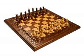 Шахматы + нарды резные "Эндшпиль 1" 40, Simonyan