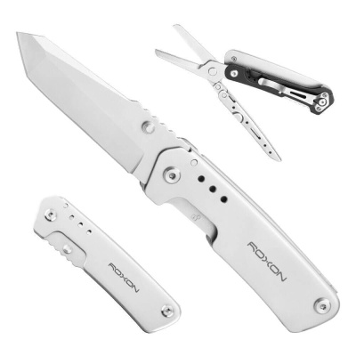 Нож многофункциональный Roxon KS KNIFE-SCISSORS, металлический