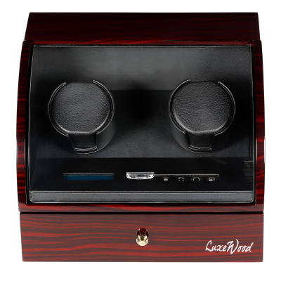 Модуль LuxeWood для подзавода 2-х и хранения 2-х часов LW322-51N, венге