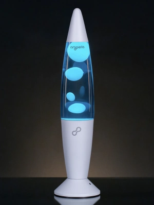 Лава лампа Amperia Void Smart Белая/Прозрачная (41 см) White