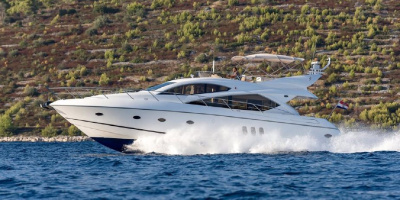 Сувенирная модель яхты Manhattan Sunseeker 60, SB0037P, 92х23х37 см Сувенирная модель яхты Manhattan Sunseeker 60, SB0037P, 92х23х37 см