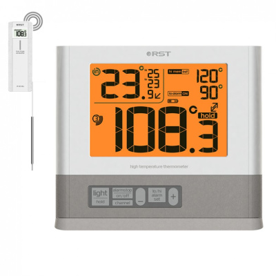 Электронный термометр для бани с радиодатчиком RST77111