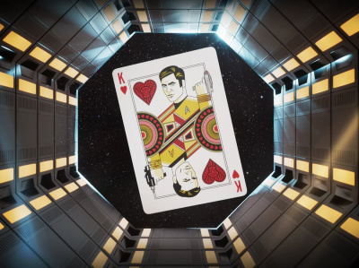 Карты "Theory11 Star Trek Light Edition Playing Cards"
