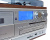 Виниловый проигрыватель FM-радио, CD / MP3, магнитофон, USB / micro-SD, Bt, SW-808