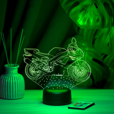3D ночник Мотоцикл Yamaha