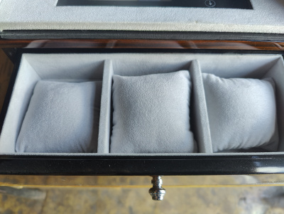 Модуль  LuxeWood  для подзавода 2-х и хранения 3-х часов  арт.LW322-50, венге