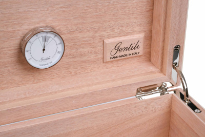 Хьюмидор Gentili Fumatore Argento на 50 сигар, Танганьика Хьюмидор Gentili Fumatore Argento на 50 сигар, Танганьика