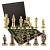 Шахматный набор "Византийская Империя" (20х20 см), доска зеленая