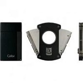 Colibri набор зажигалка ASPIRE QTR-82101 + гильотина KNF-000707 Colibri набор зажигалка ASPIRE QTR-82101 + гильотина KNF-000707