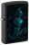 Зажигалка ZIPPO Spiritual Cat с покрытием Black Light, латунь/сталь, черная, матовая 38x13x57 мм Зажигалка ZIPPO Spiritual Cat с покрытием Black Light, латунь/сталь, черная, матовая 38x13x57 мм