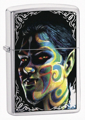 Зажигалка Zippo Face paining boy