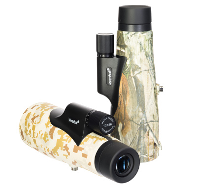 Монокуляр камуфляжный Levenhuk Camo Pine 10x56 с сеткой
