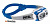 Фонарь светодиодный налобный Petzl SWIFT RL синий