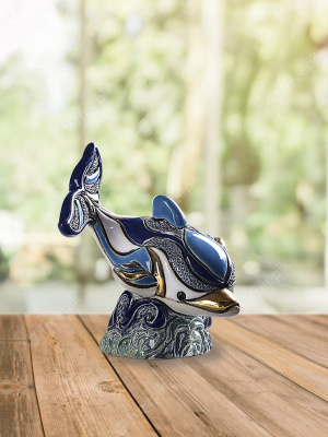 Статуэтка керамическая "Дельфин"