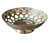 Конфетница цветная темная  эмаль