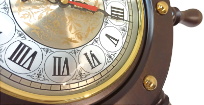 Часы в форме штурвала, С-9-Ч