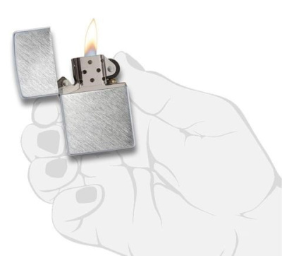 Зажигалка ZIPPO с покрытием Herringbone Sweep, латунь/сталь, серебристая, матовая, 38x13x57 мм Зажигалка ZIPPO с покрытием Herringbone Sweep, латунь/сталь, серебристая, матовая, 38x13x57 мм