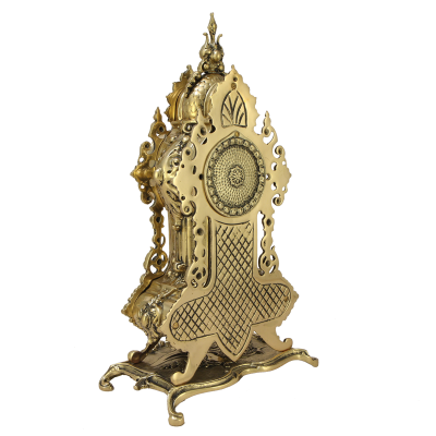 Каминные часы с канделябрами "Арте Нова"