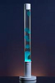 Напольная Лава лампа Amperia Falcon Бирюзовая/Прозрачная (76 см)