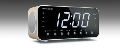 Радиоприемник Muse M-196 CWT, часы, будильник, Bluetooth