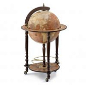 Глобус-бар напольный "Da Vinci", d=40 см, коричневый