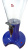 Диспенсер для напитков Пивная Башня "Светильник", с подсветкой, 3л, колба для льда, синий