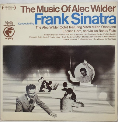 Виниловая пластинка Фрэнк Синатра, Sinatra, the music of AlecWilder, Columbia, бу