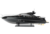 Модель яхты "Sunseeker Predator 64 black" 91*22*32