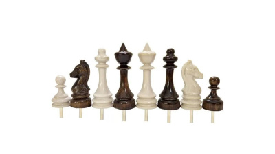 Шахматные фигуры "Стейниц" для слепых средние , Armenakyan