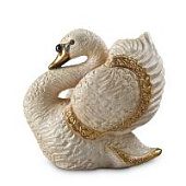 Статуэтка керамическая "Белый лебедь"