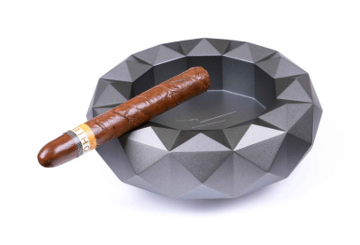 Пепельница Colibri Quasar на 6 сигар, Серый лак Gunmetal AT300T3