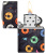 Зажигалка ZIPPO Records Design с покрытием 540 Matte, латунь/сталь, черная, 38x13x57 мм
