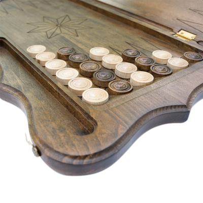 Нарды резные "Волк", Petrosyan